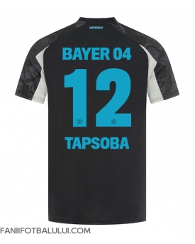 Bayer Leverkusen Edmond Tapsoba #12 Tricou Fotbal Replică 2024-25 Barbati Treilea